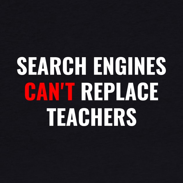 Search Engines Can't Replace Teachers by umarhahn